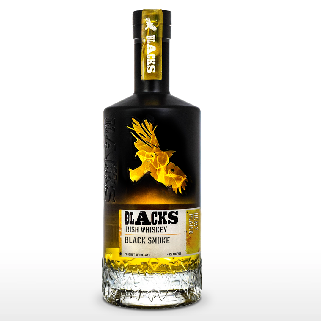 Black Smoke Irish Whiskey - Heavily Peated