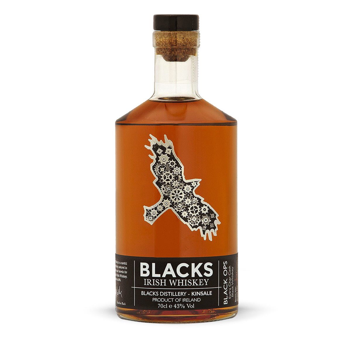 Black Ops Irish Whiskey 70cl